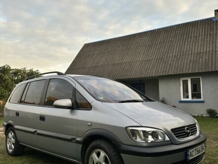 Опель Зафіра 2002 у Камінь-Каширський на Automoto.ua Сірий Опель Зафіра, об'ємом двигуна 1.8 л та пробігом 250 тис. км за 4849 $, фото 1 на Automoto.ua