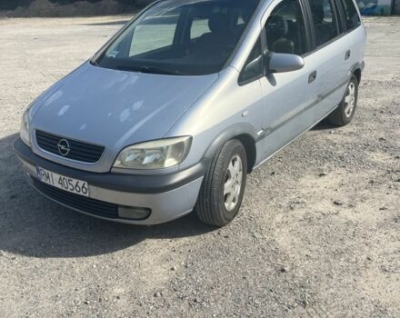Сірий Опель Зафіра, об'ємом двигуна 2 л та пробігом 350 тис. км за 2000 $, фото 1 на Automoto.ua