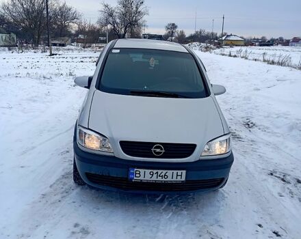 Сірий Опель Зафіра, об'ємом двигуна 1.6 л та пробігом 250 тис. км за 2800 $, фото 1 на Automoto.ua