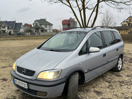 Сірий Опель Зафіра, об'ємом двигуна 2.2 л та пробігом 347 тис. км за 2600 $, фото 1 на Automoto.ua