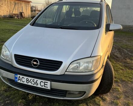 Сірий Опель Зафіра, об'ємом двигуна 2 л та пробігом 360 тис. км за 3850 $, фото 1 на Automoto.ua