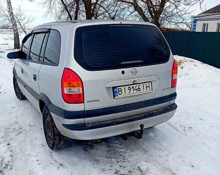 Сірий Опель Зафіра, об'ємом двигуна 1.6 л та пробігом 250 тис. км за 2800 $, фото 1 на Automoto.ua