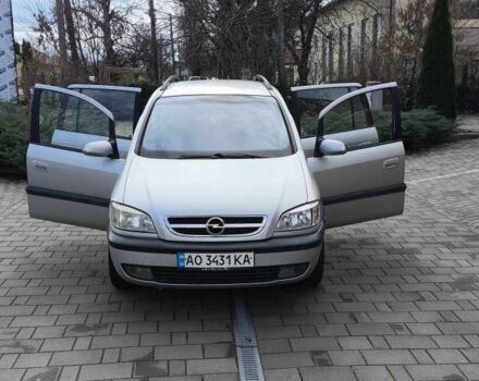 Сірий Опель Зафіра, об'ємом двигуна 2 л та пробігом 261 тис. км за 3400 $, фото 1 на Automoto.ua