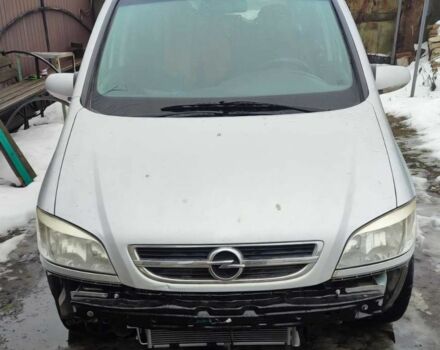 Сірий Опель Зафіра, об'ємом двигуна 1.6 л та пробігом 305 тис. км за 3721 $, фото 1 на Automoto.ua