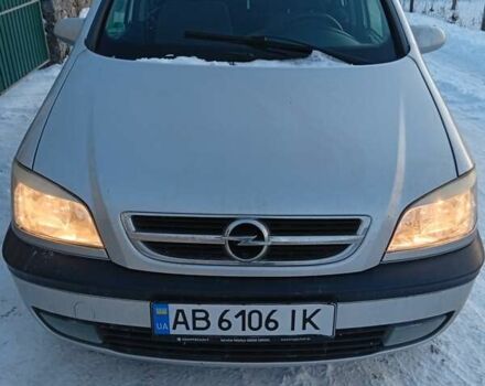 Серый Опель Зафира, объемом двигателя 1.8 л и пробегом 266 тыс. км за 3200 $, фото 1 на Automoto.ua