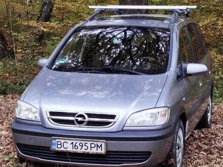 Опель Зафіра 2003 у Бориславе на Automoto.ua Сірий Опель Зафіра, об'ємом двигуна 1.8 л та пробігом 239 тис. км за 4200 $, фото 1 на Automoto.ua