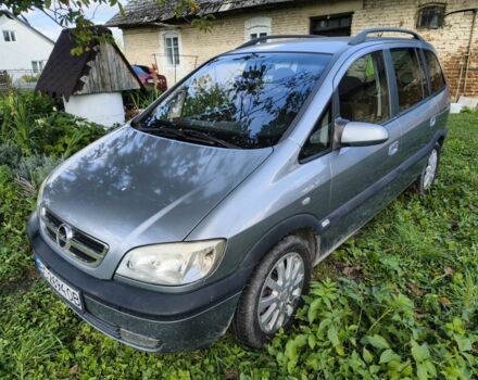 Сірий Опель Зафіра, об'ємом двигуна 1.8 л та пробігом 252 тис. км за 4700 $, фото 1 на Automoto.ua