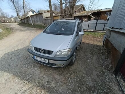 Сірий Опель Зафіра, об'ємом двигуна 2 л та пробігом 319 тис. км за 4899 $, фото 1 на Automoto.ua