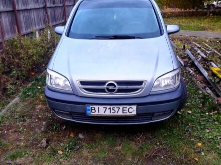 Сірий Опель Зафіра, об'ємом двигуна 1.6 л та пробігом 350 тис. км за 3800 $, фото 1 на Automoto.ua