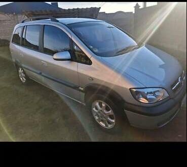 Сірий Опель Зафіра, об'ємом двигуна 2 л та пробігом 173 тис. км за 4200 $, фото 1 на Automoto.ua