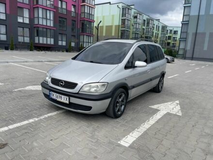 Сірий Опель Зафіра, об'ємом двигуна 2 л та пробігом 320 тис. км за 2300 $, фото 1 на Automoto.ua