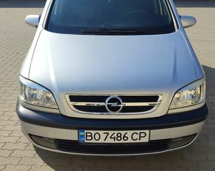 Сірий Опель Зафіра, об'ємом двигуна 1.6 л та пробігом 215 тис. км за 5000 $, фото 1 на Automoto.ua