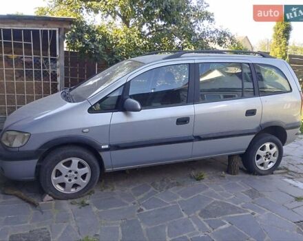 Сірий Опель Зафіра, об'ємом двигуна 2 л та пробігом 258 тис. км за 1099 $, фото 1 на Automoto.ua