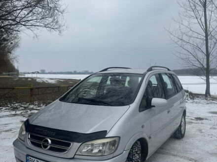Опель Зафіра 2004 у Млинів на Automoto.ua Сірий Опель Зафіра, об'ємом двигуна 2 л та пробігом 250 тис. км за 4350 $, фото 1 на Automoto.ua
