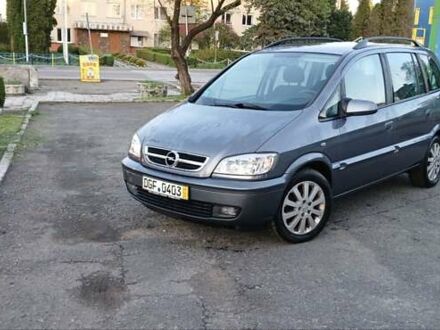 Сірий Опель Зафіра, об'ємом двигуна 1.8 л та пробігом 170 тис. км за 4499 $, фото 1 на Automoto.ua