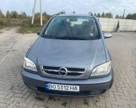 Серый Опель Зафира, объемом двигателя 1.8 л и пробегом 245 тыс. км за 4500 $, фото 1 на Automoto.ua