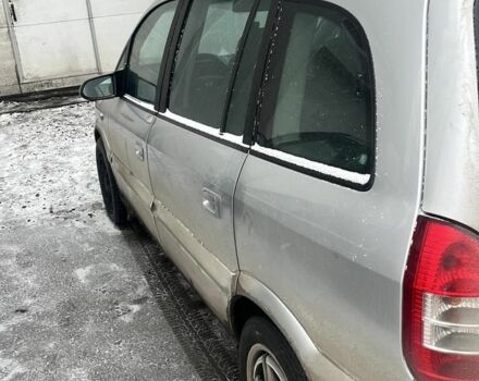 Серый Опель Зафира, объемом двигателя 2 л и пробегом 270 тыс. км за 5800 $, фото 1 на Automoto.ua