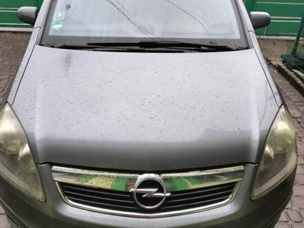 Серый Опель Зафира, объемом двигателя 1.6 л и пробегом 299 тыс. км за 4300 $, фото 1 на Automoto.ua