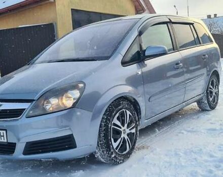 Сірий Опель Зафіра, об'ємом двигуна 1.91 л та пробігом 247 тис. км за 4550 $, фото 1 на Automoto.ua