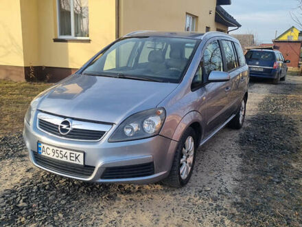 Сірий Опель Зафіра, об'ємом двигуна 1.91 л та пробігом 335 тис. км за 5300 $, фото 1 на Automoto.ua
