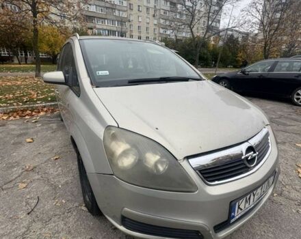 Сірий Опель Зафіра, об'ємом двигуна 1.9 л та пробігом 290 тис. км за 1562 $, фото 1 на Automoto.ua