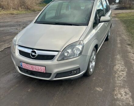 Сірий Опель Зафіра, об'ємом двигуна 1.8 л та пробігом 205 тис. км за 6200 $, фото 1 на Automoto.ua