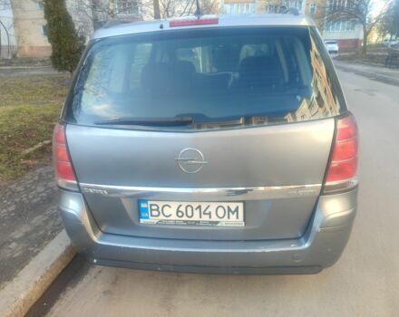 Серый Опель Зафира, объемом двигателя 1.9 л и пробегом 281 тыс. км за 5300 $, фото 1 на Automoto.ua