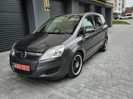 Серый Опель Зафира, объемом двигателя 1.8 л и пробегом 203 тыс. км за 6400 $, фото 1 на Automoto.ua