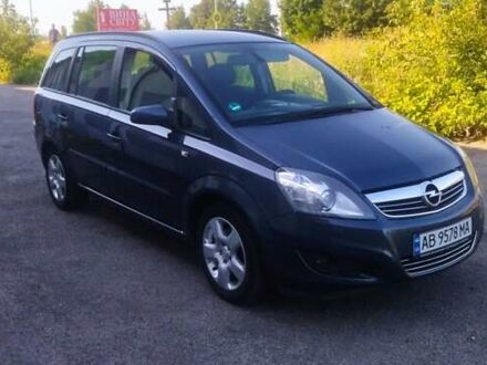 Серый Опель Зафира, объемом двигателя 1.8 л и пробегом 190 тыс. км за 6700 $, фото 1 на Automoto.ua
