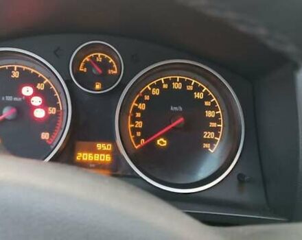 Серый Опель Зафира, объемом двигателя 1.9 л и пробегом 206 тыс. км за 5600 $, фото 1 на Automoto.ua