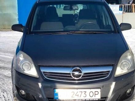 Сірий Опель Зафіра, об'ємом двигуна 1.91 л та пробігом 194 тис. км за 6550 $, фото 1 на Automoto.ua