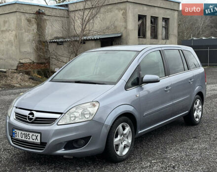Серый Опель Зафира, объемом двигателя 1.91 л и пробегом 176 тыс. км за 6500 $, фото 1 на Automoto.ua