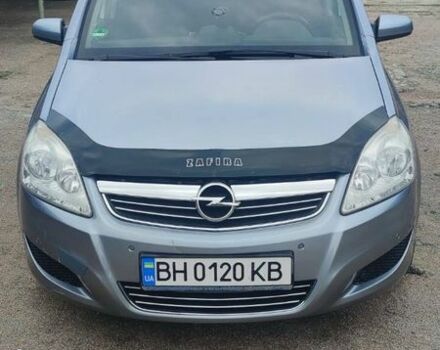 Серый Опель Зафира, объемом двигателя 1.7 л и пробегом 225 тыс. км за 7000 $, фото 1 на Automoto.ua