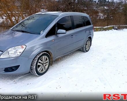 Серый Опель Зафира, объемом двигателя 1.7 л и пробегом 210 тыс. км за 6800 $, фото 1 на Automoto.ua