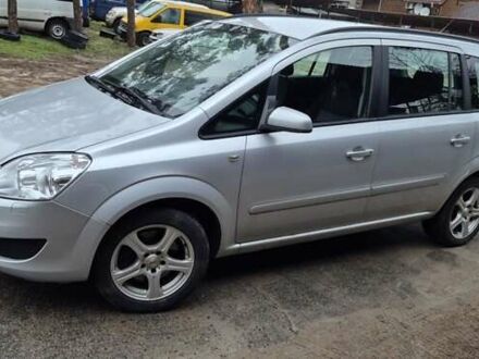 Серый Опель Зафира, объемом двигателя 1.6 л и пробегом 250 тыс. км за 6500 $, фото 1 на Automoto.ua