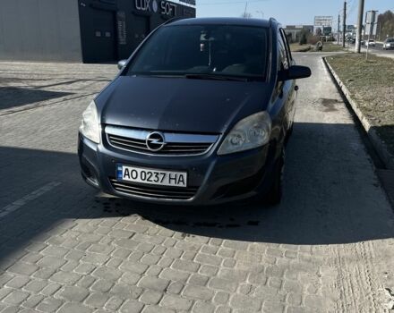 Серый Опель Зафира, объемом двигателя 1.7 л и пробегом 309 тыс. км за 5500 $, фото 1 на Automoto.ua