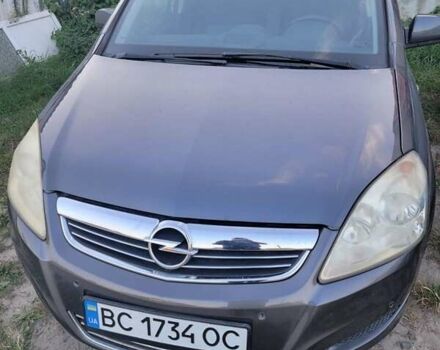 Серый Опель Зафира, объемом двигателя 1.6 л и пробегом 158 тыс. км за 6700 $, фото 1 на Automoto.ua