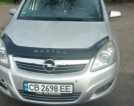Серый Опель Зафира, объемом двигателя 1.6 л и пробегом 310 тыс. км за 7200 $, фото 1 на Automoto.ua