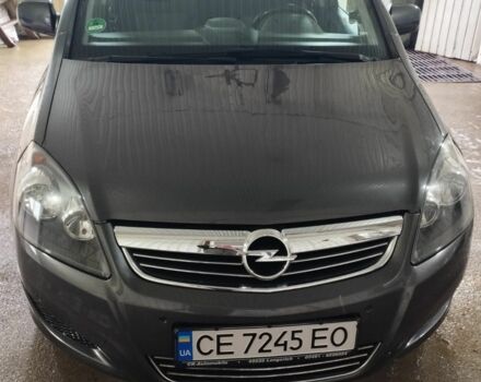 Серый Опель Зафира, объемом двигателя 1.8 л и пробегом 388 тыс. км за 6500 $, фото 1 на Automoto.ua
