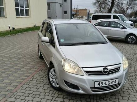 Серый Опель Зафира, объемом двигателя 1.8 л и пробегом 217 тыс. км за 6700 $, фото 1 на Automoto.ua