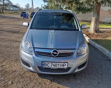 Серый Опель Зафира, объемом двигателя 1.7 л и пробегом 280 тыс. км за 7000 $, фото 1 на Automoto.ua