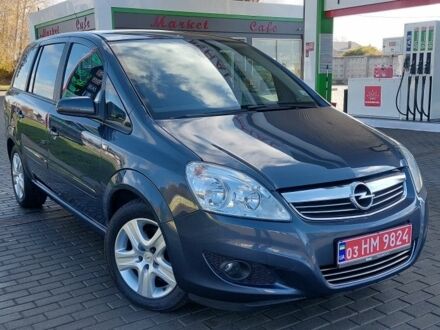 Серый Опель Зафира, объемом двигателя 1.6 л и пробегом 189 тыс. км за 6700 $, фото 1 на Automoto.ua