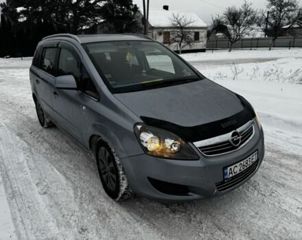 Серый Опель Зафира, объемом двигателя 1.7 л и пробегом 247 тыс. км за 6500 $, фото 1 на Automoto.ua