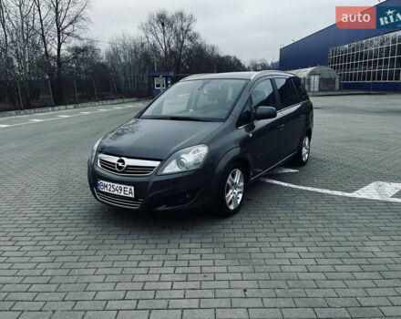 Серый Опель Зафира, объемом двигателя 1.7 л и пробегом 325 тыс. км за 7500 $, фото 1 на Automoto.ua