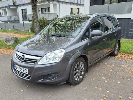 Серый Опель Зафира, объемом двигателя 1.7 л и пробегом 250 тыс. км за 7700 $, фото 1 на Automoto.ua