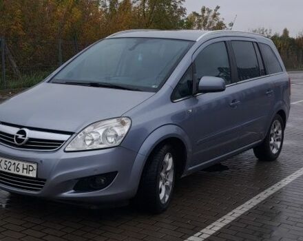 Серый Опель Зафира, объемом двигателя 1.7 л и пробегом 310 тыс. км за 6300 $, фото 1 на Automoto.ua