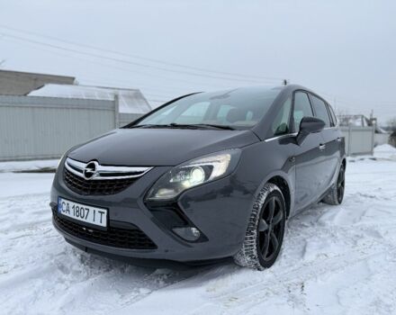Серый Опель Зафира, объемом двигателя 2 л и пробегом 209 тыс. км за 10700 $, фото 1 на Automoto.ua