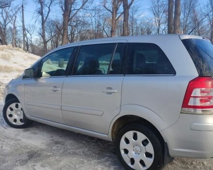 Серый Опель Зафира, объемом двигателя 1.6 л и пробегом 192 тыс. км за 6900 $, фото 1 на Automoto.ua