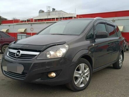 Серый Опель Зафира, объемом двигателя 1.7 л и пробегом 197 тыс. км за 7500 $, фото 1 на Automoto.ua