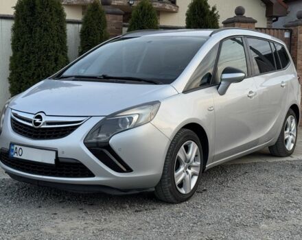 Серый Опель Зафира, объемом двигателя 2 л и пробегом 202 тыс. км за 6900 $, фото 1 на Automoto.ua